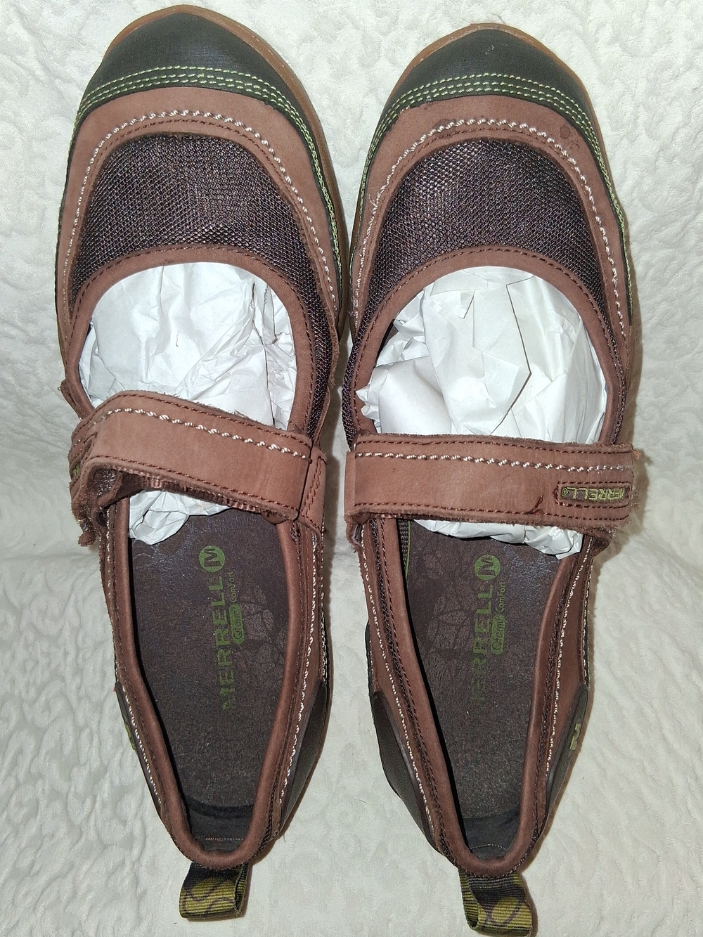 Merrell Womens Brown Mary Jane Casual Shoes